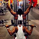 Working out those back shoulder delts!