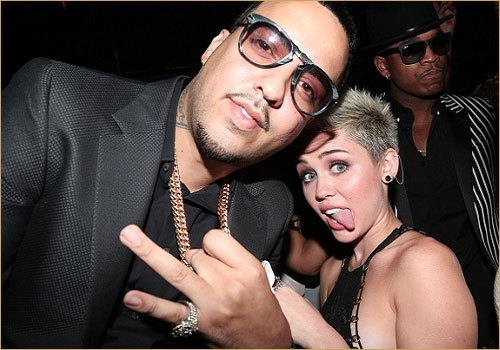 French Montana and Miley Cyrus
