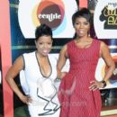 Actresses Malinda Williams and Vanessa A. Williams