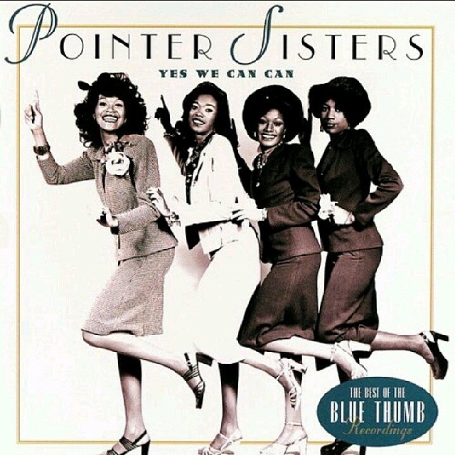 The Pointer Sisters' 'Yes We Can Can' album cover