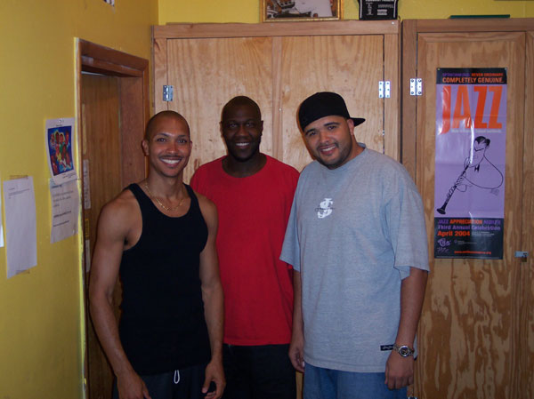 Gerald Olivari, Jeff Daniels and Herb Walker