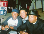 Russell Simmons, William McCray III, and Rev Run