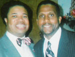 William McCray III and Tavis Smiley