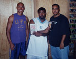 Gerald Olivari, BV CEO, Raheem, and DJ Cisco