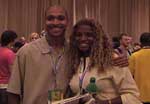 Gerald Olivari, BV CEO and Tosha Love