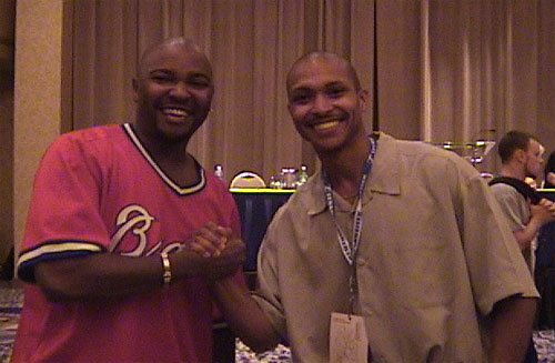 Ryan Cameron and Gerald Olivari, BV CEO