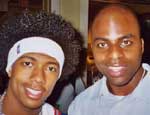 Nick Cannon and Ernest Wyatt, BV CFO