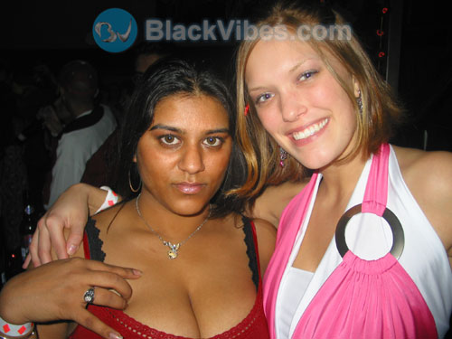 Party Goers at Club Bleu