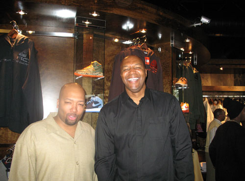Tarence Wheeler and Derrick Coleman