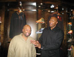 Tarence Wheeler and Derrick Coleman