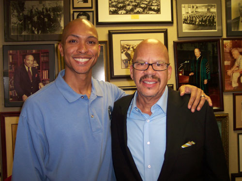 Gerald Olivari, BV CEO, and Tom Joyner
