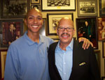 Gerald Olivari, BV CEO, and Tom Joyner
