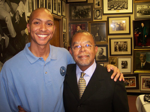 Gerald Olivari, BV CEO, and Dr. Henry Louis Gates