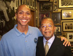 Gerald Olivari, BV CEO, and Dr. Henry Louis Gates