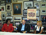 Ms. Ingrid Saunders Jones, Tom Joyner, Donna Richardson-Joyner (wife)