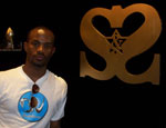 James Keys and S&S sign