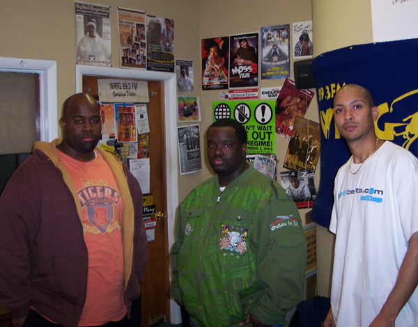 Marshall, Cashman (Digiwaxx), and Gerald